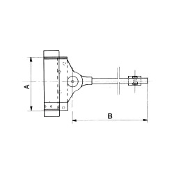 Vzmetno samozapiralo za vrata INOX